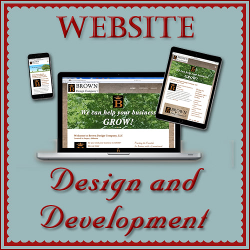 Website Design and Development Services by Brown Design Company, LLC in Jasper, Alabama 35501